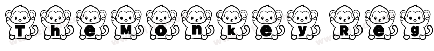 TheMonkey Regular字体转换 TheMonkey Regular字体转换